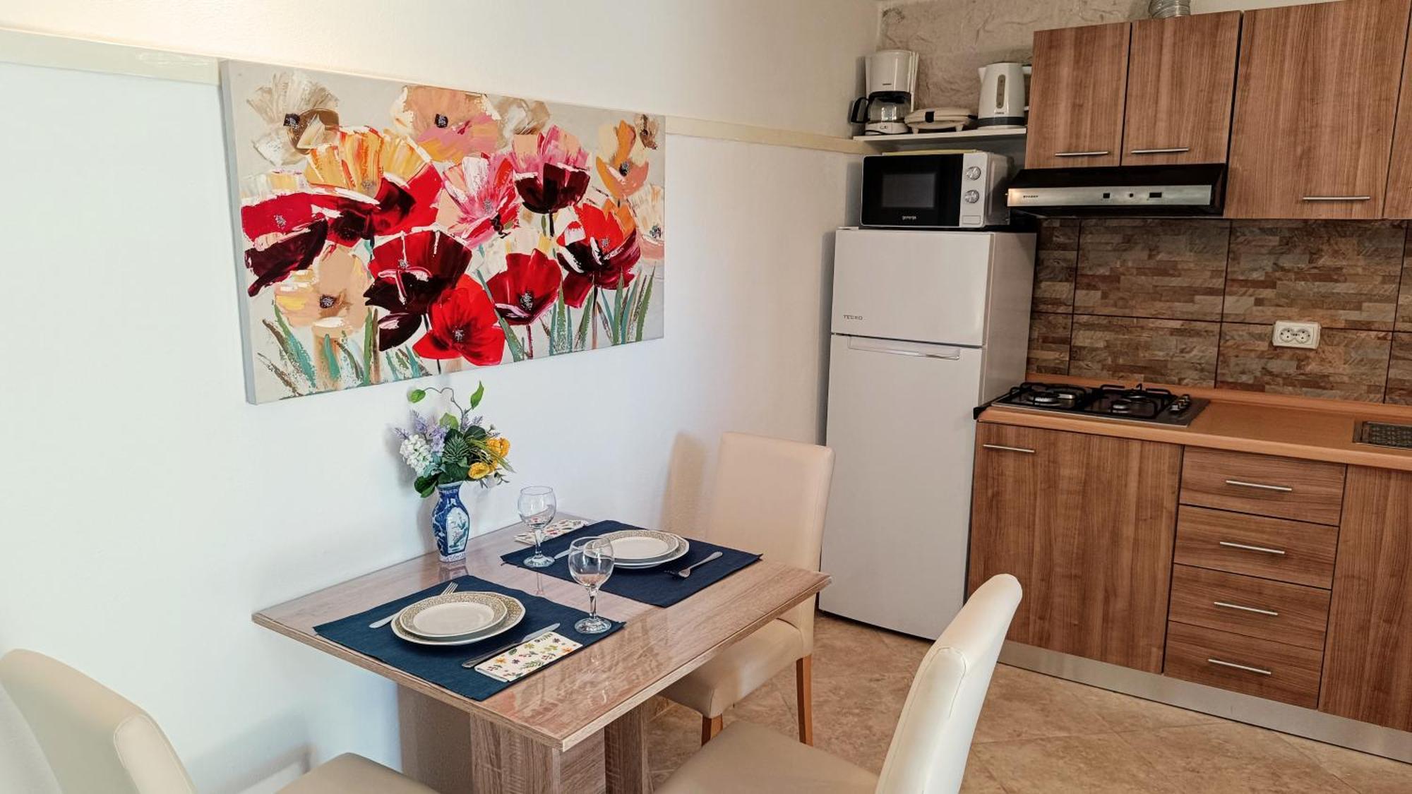 Apartment Igraliste Mirakul Seget Vranjica Bagian luar foto