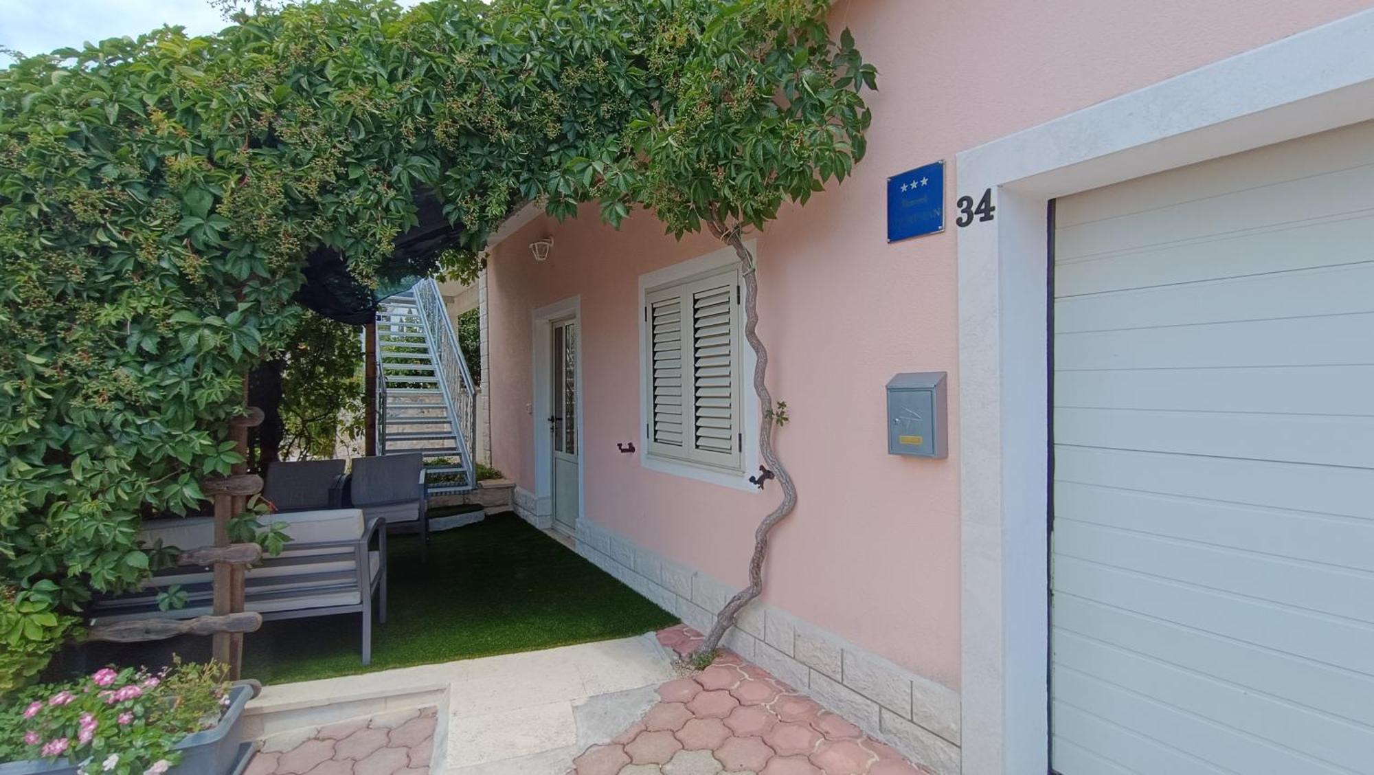 Apartment Igraliste Mirakul Seget Vranjica Bagian luar foto